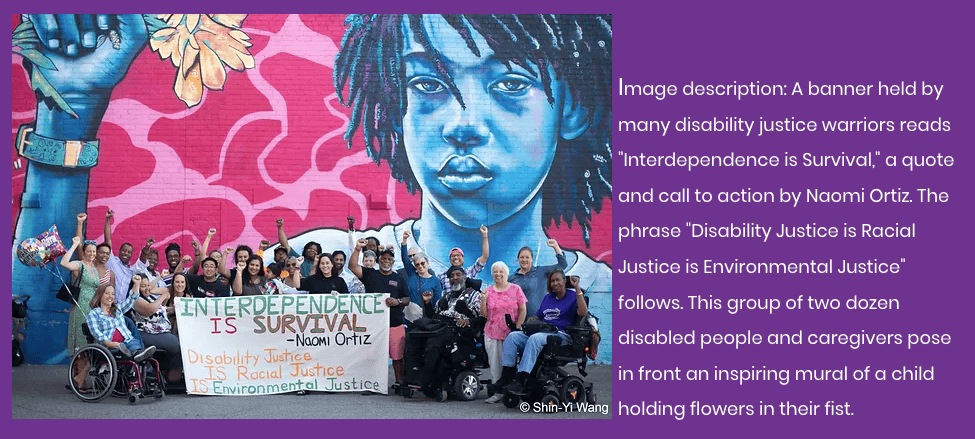 A sample of image and alt text from the Detroit Disability power. 